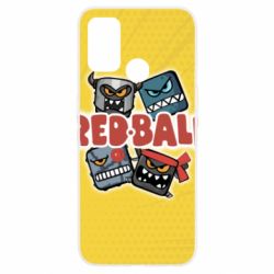 Чехол для Oppo A53/A32/A33 Red ball characters