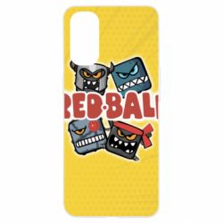 Чохол для Oppo Reno 4Red ball characters - PrintSalon