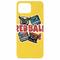 Чохол для Oppo Reno 4 Lite Red ball characters - PrintSalon