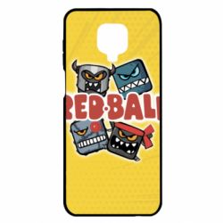 Чохол для Xiaomi Redmi Note 9S / 9Pro / 9Pro Max Red ball characters - PrintSalon