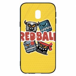 Чохол для Samsung J3 2017 Red ball characters - PrintSalon