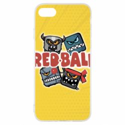 Чохол для iPhone SE 2022 Red ball characters - PrintSalon