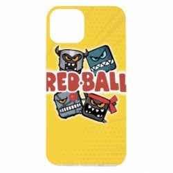 Чохол для iPhone 14 Red ball characters - PrintSalon