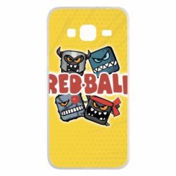 Чохол для Samsung J3 2016 Red ball characters - PrintSalon