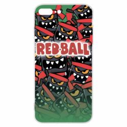 Чохол для iPhone 7 Plus Red ball fill - PrintSalon
