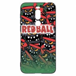 Чохол для Meizu X8 Red ball fill - PrintSalon
