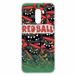 Чохол для Xiaomi Pocophone F1 Red ball fill - PrintSalon