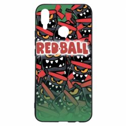Чохол для Huawei P Smart Plus 2018 Red ball fill - PrintSalon