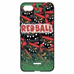 Чехол для Xiaomi Redmi 6A Red ball fill