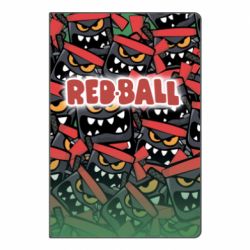 Блокнот з принтом Red ball fill