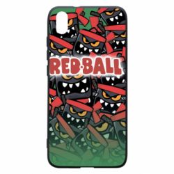 Чохол для Xiaomi Redmi 7A Red ball fill - PrintSalon