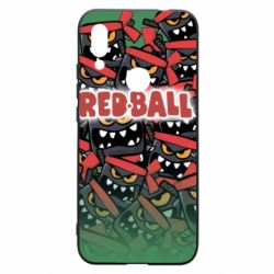 Чохол для Xiaomi Redmi 7 Red ball fill - PrintSalon