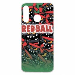 Чохол для Huawei P30 Lite Red ball fill - PrintSalon