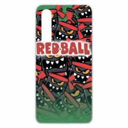 Чохол для Huawei P30 Red ball fill - PrintSalon