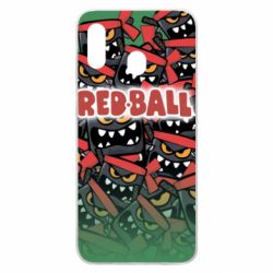Чохол для Samsung A30 Red ball fill - PrintSalon
