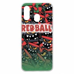 Чохол для Samsung A40 Red ball fill - PrintSalon