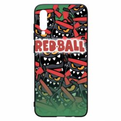 Чохол для Samsung A70 Red ball fill - PrintSalon