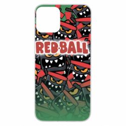 Чохол для iPhone 11 Red ball fill - PrintSalon