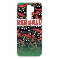 Чохол для Xiaomi Redmi Note 8 Pro Red ball fill - PrintSalon