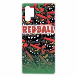 Чохол для Samsung Note 10 Plus Red ball fill - PrintSalon