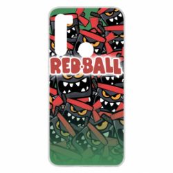 Чохол для Xiaomi Redmi Note 8 Red ball fill - PrintSalon