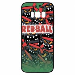 Чохол для Samsung S8 Red ball fill - PrintSalon