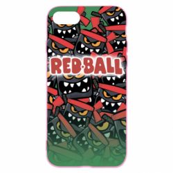 Чохол для iPhone SE 2020 Red ball fill - PrintSalon