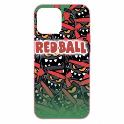 Чохол для iPhone 12 Pro Max Red ball fill - PrintSalon