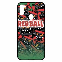 Чохол для Samsung A11 / M11 Red ball fill - PrintSalon