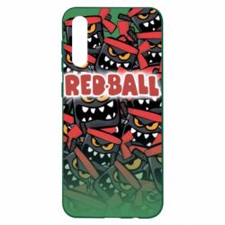 Чохол для Samsung A50 Red ball fill