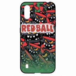 Чохол для Samsung A01 / M01 Red ball fill - PrintSalon