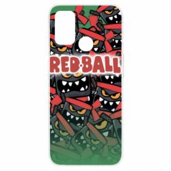Чехол для Oppo A53/A32/A33 Red ball fill