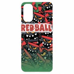 Чохол для Oppo Reno 4Red ball fill - PrintSalon
