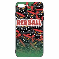 Чохол для iPhone 8 Plus Red ball fill - PrintSalon