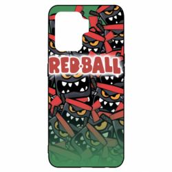 Чохол для Oppo Reno 5 Lite Red ball fill - PrintSalon