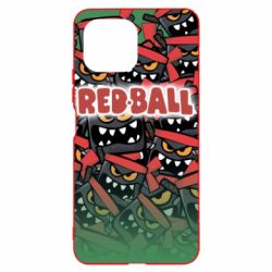 Чохол для Xiaomi Mi11 Lite Red ball fill - PrintSalon