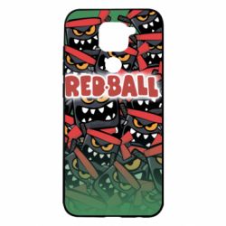 Чохол для Xiaomi Redmi Note 9 / Redmi 10X Red ball fill - PrintSalon