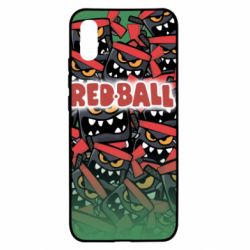 Чохол для Xiaomi Redmi 9a Red ball fill - PrintSalon