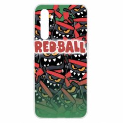 Чохол для Realme 6 Red ball fill - PrintSalon
