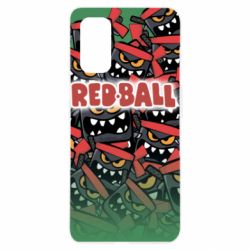 Чохол для Realme 7 Pro Red ball fill - PrintSalon