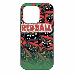 Чохол для iPhone 14 Pro Red ball fill - PrintSalon