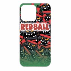 Чохол для iPhone 14 Pro Max Red ball fill - PrintSalon