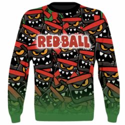 3D світшот Red ball fill - PrintSalon