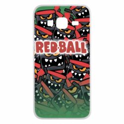 Чохол для Samsung J3 2016 Red ball fill - PrintSalon
