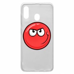 Чехол для Samsung A20 Red Ball game - PrintSalon