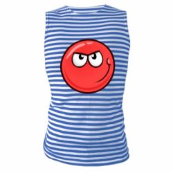 Майка-тельняшка Red Ball game - PrintSalon