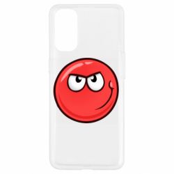 Чехол для Oppo Reno 4 Red Ball game - PrintSalon