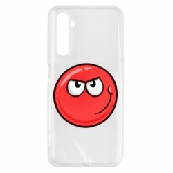 Чехол для Realme 6 Red Ball game - PrintSalon