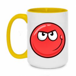 Чашка двухцветная 420ml Red Ball game - PrintSalon