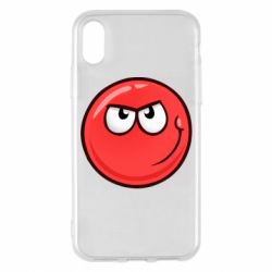 Чехол для iPhone X/Xs Red Ball game